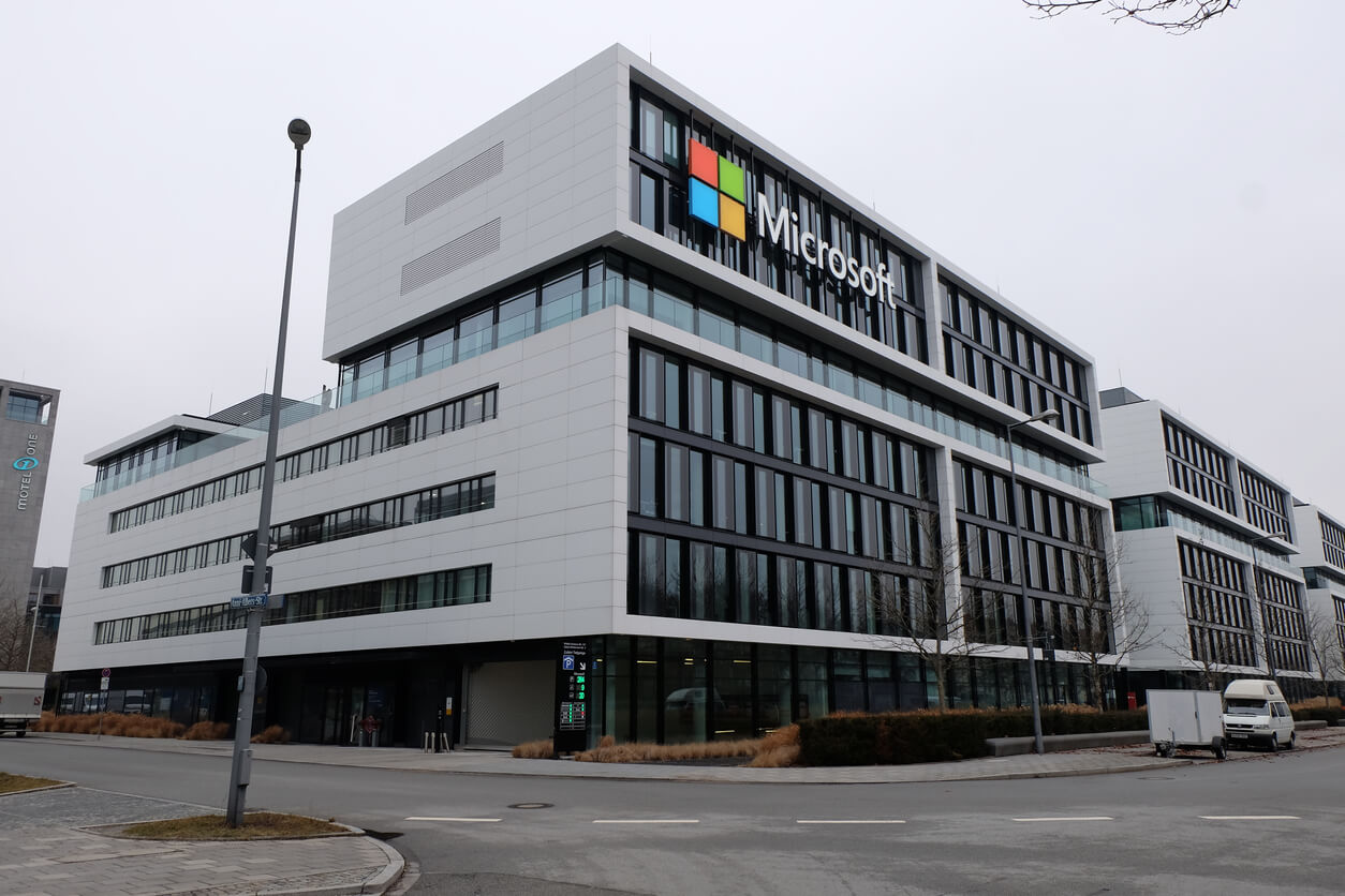 Microsoft building.