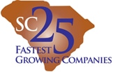 Top 25 Fastest Growing Companies in South Carolina Award Logo