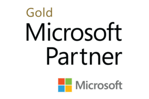 Gold Microsoft Partner logo.
