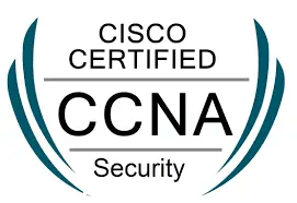 CISCO Certfied CCNA Security logo.