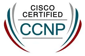 CISCO Certified CCNP logo.