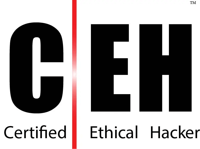 Certified Ethical Hacker logo.
