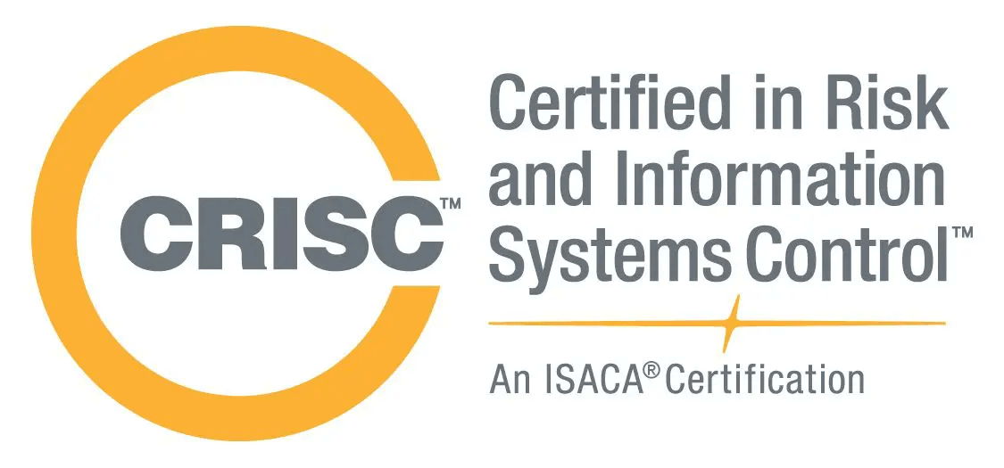 Certified in Risk and Information Systems Control banner.