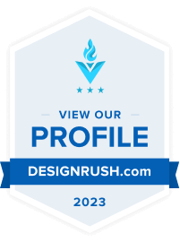 DesignRush icon.